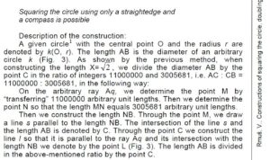 kvadratura kruga je moguća